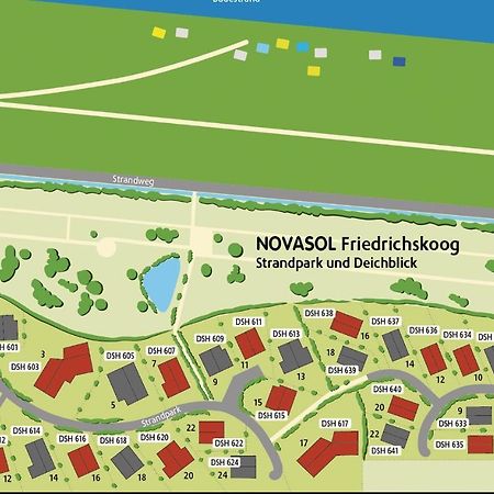 Friedrichskoog-Deichblick 5 Villa ภายนอก รูปภาพ